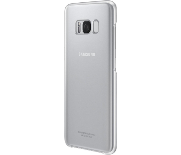 Etui ClearCover do Samsung Galaxy S8 srebrne - 355831 - zdjęcie 2